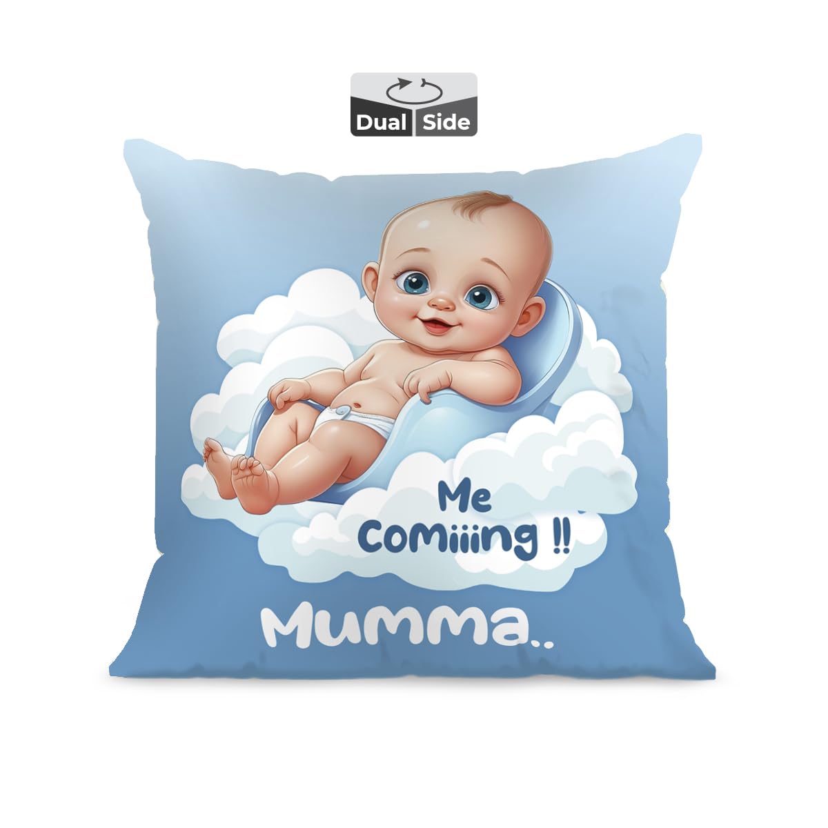 Brizberry® Premium Throw Pillow Cushion, mom to be Gifts, Pregnant Woman Wife Sister, Coming Soon Mumma, Pregnancy Gift for Baby Shower, with Premium Filler Cushion (16 inch x 16 inch) (Design 6) (B0D7H31ZW2) Amazon Price History, Amazon Price Tracker