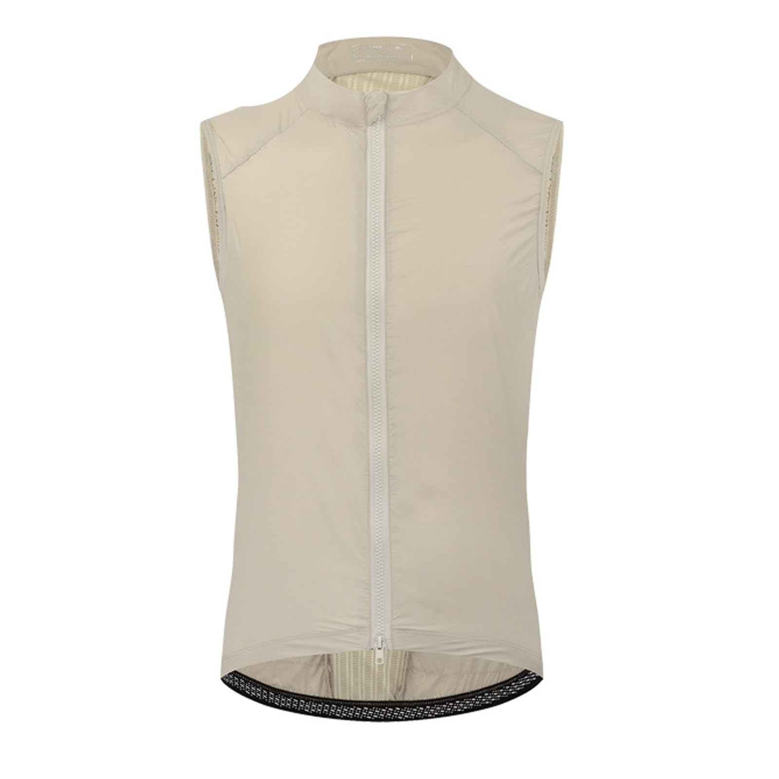 Chaleco de Ciclismo Cortavientos Hombre Mujer Ligero sin Mangas con Bolsillos Espalda de Malla Transpirable Reflectante Impermeable Cremallera Ultraligero para Correr Bici
