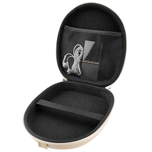 Linkidea Headphones Carrying Case Compatible With Bose Quietcomfort Qc45, Qc35 Ii, Qc35 Ii Gaming Headphone, Qc Se Case, Protective Hard Shell Travel Bag With Cable, Charger Storage (Flesh Tone) #TOP3