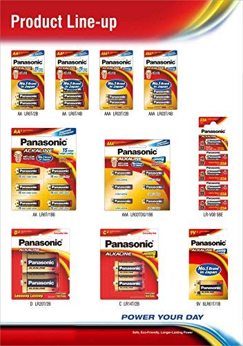 Image of Panasonic Alkaline A23 12V Battery, Pack of 5