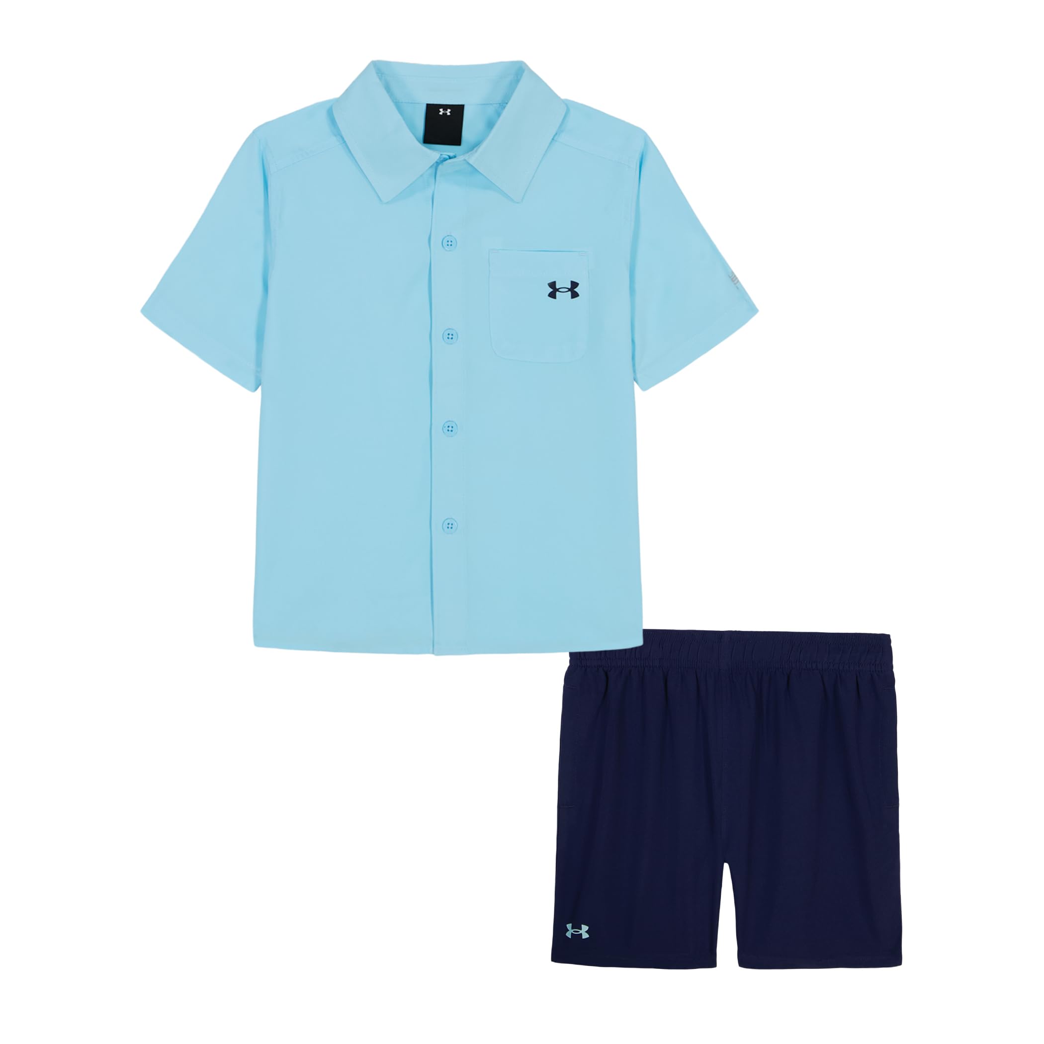 Under Armour Krótki zestaw Chłopcy Under Armour Boys Outdoor Set, Cohesive Pants Or Shorts & Top