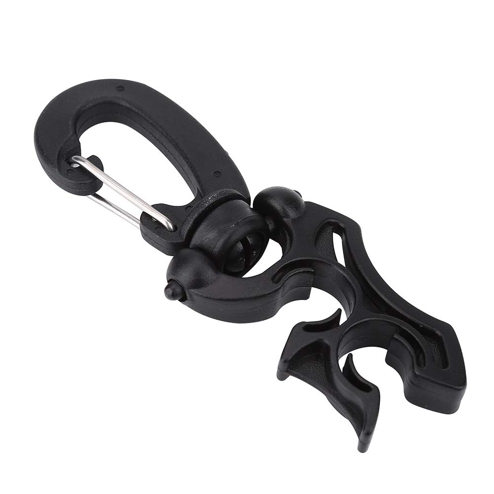 Diving Strength High Efficiency For Factory Diving Hose Clip High (Black)