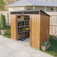 Amazon | 大型屋外物置き 屋外倉庫 プレハブ倉庫 頑丈 防錆 防水 大