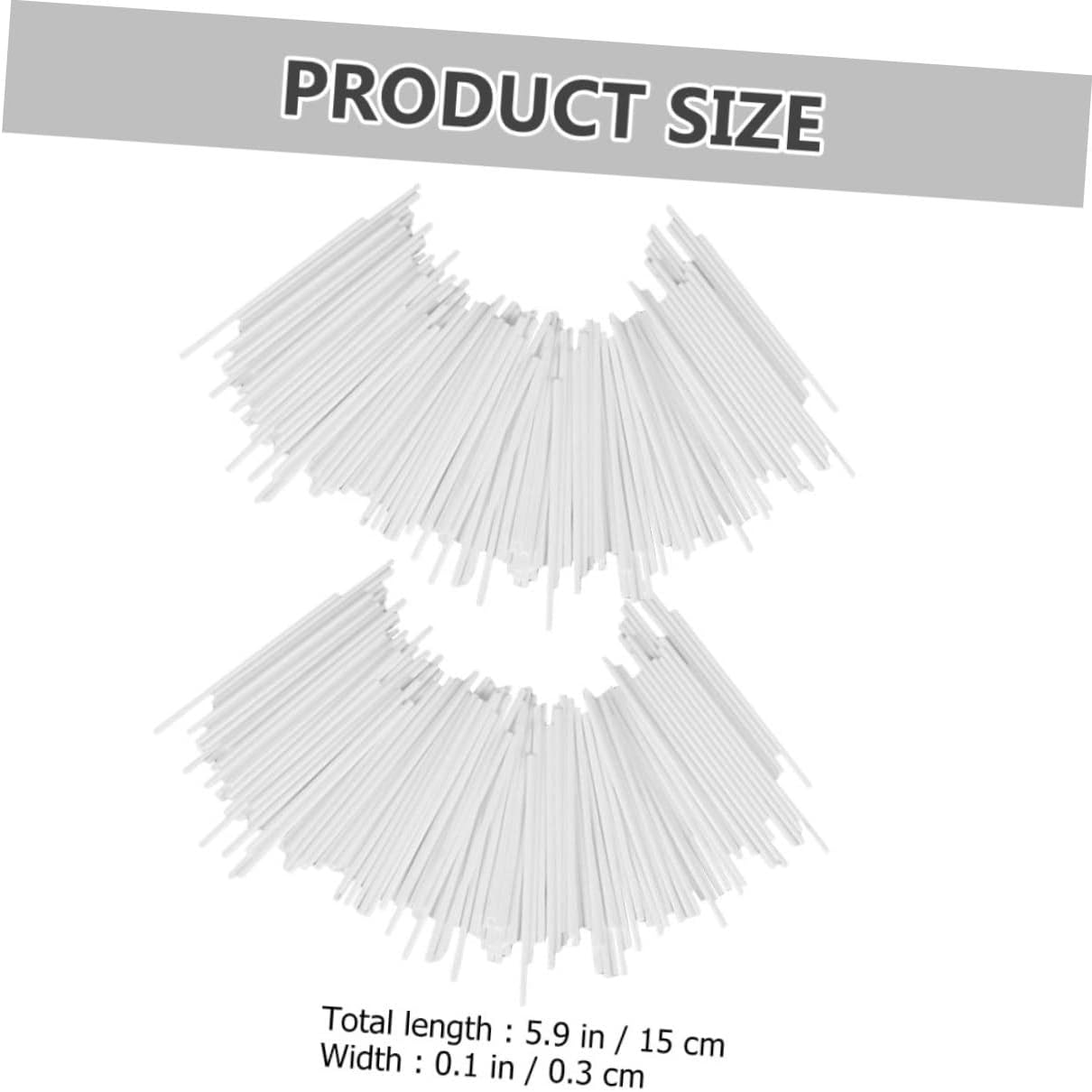 MAGICLULU 500pcs Lollipop Sticks Candy Sticks for Desserts for Parties and Homemade Treats for Lollipops