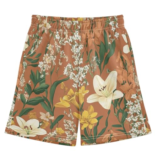 Boys Athletic Shorts Boys with Pockets Basketball Shorts for Kids