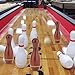 10Pcs Bowling Pins for Shuffleboard Table Bowling Game for 3