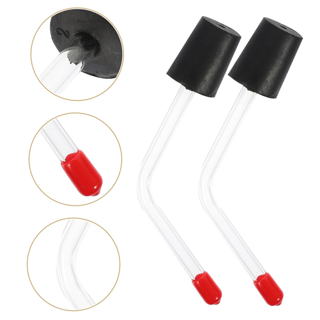Yardwe 5 Juegos 5 Juegos De Comedero De Agua para Colibríes Comedero para Colibríes Comedero para Pájaros En El Patio Manguera De Agua para Pájaros Comederos para 2 Piezas * 5
