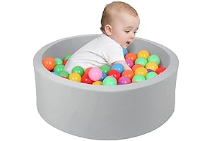 TRENDBOX Small Memory Foam Ball Pit for Cats
