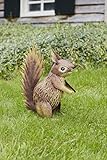 TS Tier Figur, Gardendeco Eichhörnchen, handpainted, braun, 32x15x44 cm, 137281 - 3