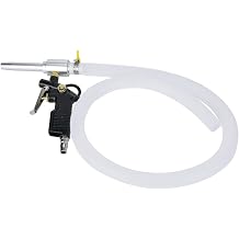 flexman Pneumatic Vacuum Cleaner Kit, Handheld Aluminum Alloy Miniature Air Vacuum Gun Pneumatic Vacuum Cleaner for Vacuuming Product Collection Cleaning