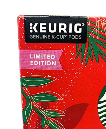Starbucks Coffee Holiday Blend Coffee K Cups - 44 K Cups Total - 22 K Cups Per Box - Seasonal Limited Edition Starbucks Coffee - For Use Of Keurig Coffee Makers #TOP1