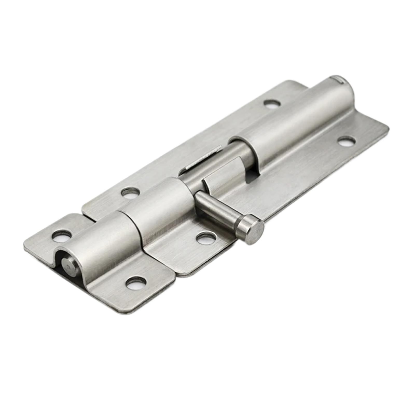 Verrou de porte à ressort automatique en acier inoxydable 90mm pour sécurité coulissante