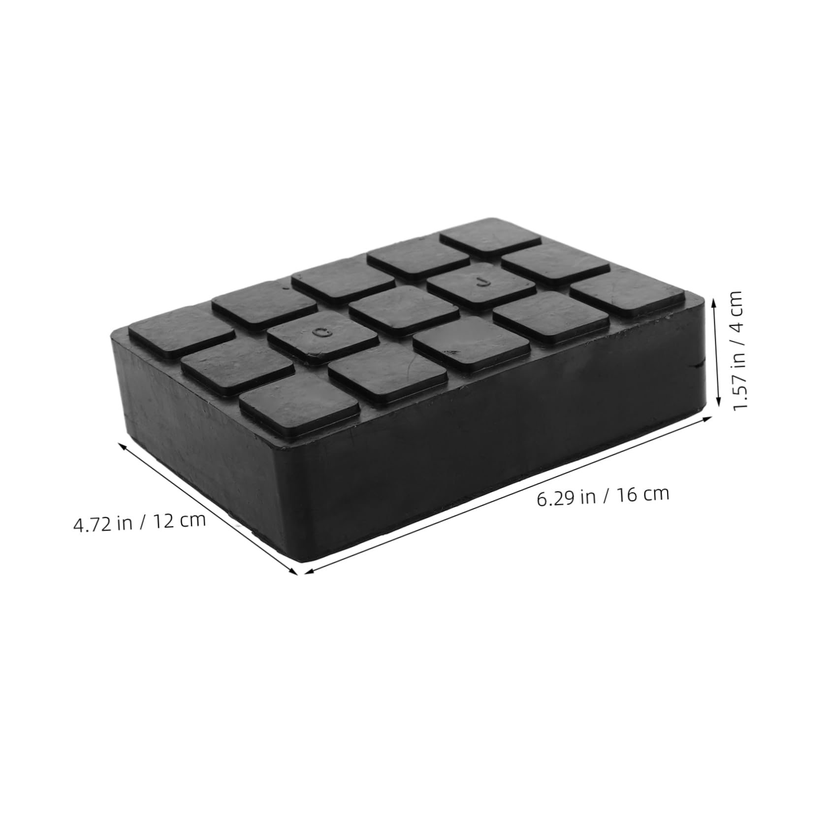 MUCKLILY Cargo Lifting Pad Jack Blocks Thickened Car Jack Pad Rvs Height Adjustment