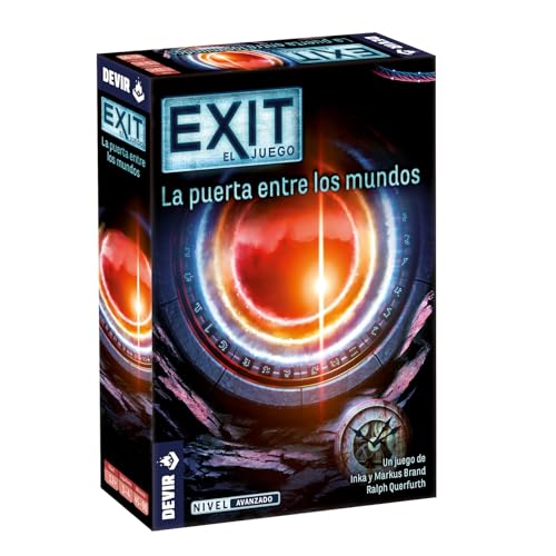 Devir - Exit: La Puerta Entre los Mundos, Juego de Mesa, Escape Room, Juegos de Mesa con Amigos, Juegos de Misterio (BGEXIT18SP)