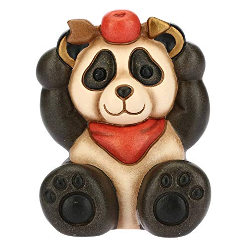 CATEGORIA: Living, Icone THUN - Panda Sagittarius - Linea Oroscopo - Formato Piccolo - Ceramica - 6,7x6x7,7 h cm