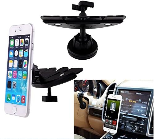 Car Mount Holder, Universal CD Slot Magnetic Car Mount Holder for Cell Phones and Mini Tablets,