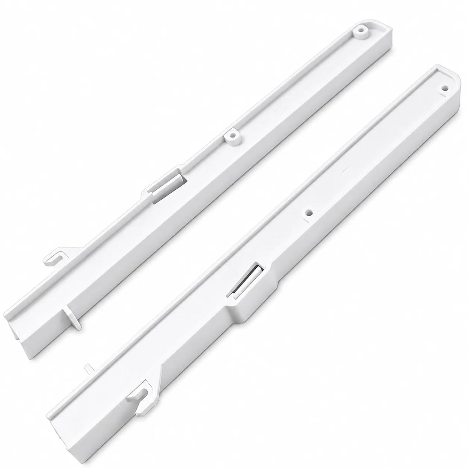 1 Pair Ice Tray Rail Replacement Kit Replace Left 7014649 and Right 7014661 Fit for Sub Zero Ice Makers Bucket Slides 532 561 632 632-2 642-3 661-2