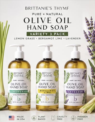 Brittanie’s Pure Castile Hand Soap Refill - Natural Oils