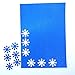 TooMeeCrafts 11 Inches by 8 Inches Glitter Cardstock, Bright Blue Color,Pack of 10