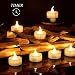 Micandle 24 Pack Battery Timer Tea Lights for Christmas,6 Hours on and 18 Hours Off in 24 Hours Cycle,Warm Led Flicker Flameless Timer Candle,No fire Hazards Votive Candles for Wedding Party