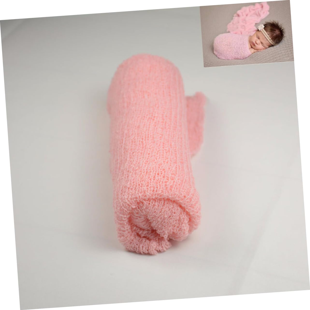 YARNOW 3 Set Coperta Appena Nata Fasciatura Del Involucro Fotografico Per Neonati Neonato Coperta Fotografica Infantile Del Panni Da Bagno Per Neonati 2 Pezzi*3