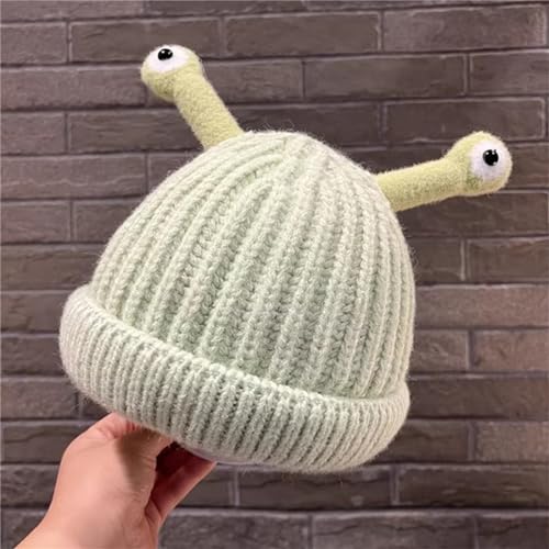 Baby Beanie Infant Toddler Winter Hat Soft Winter Warm with Squeaky Snail Antenna Knit Hats for Baby Boys Girls3