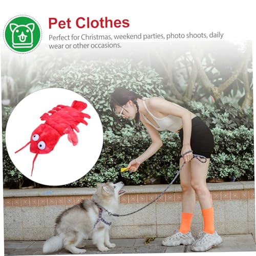 Disfraz de Langosta para Perro XS Rojo Halloween miniatura 5