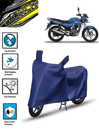 Image of FRONCH Waterproof Bike /SCOOTY Cover for Bajaj Discover 100 M (Discover 100 M Bike Cover /Discover 100 M Bike Cover Waterproof /Bajaj Discover 100 M Bike Cover)