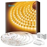 Govee Warm White LED Strip Lights 16.4ft with Control Box, 3000K, Dimmable