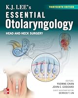 KJ Lee's Essential Otolaryngology 13e 1266092153 Book Cover
