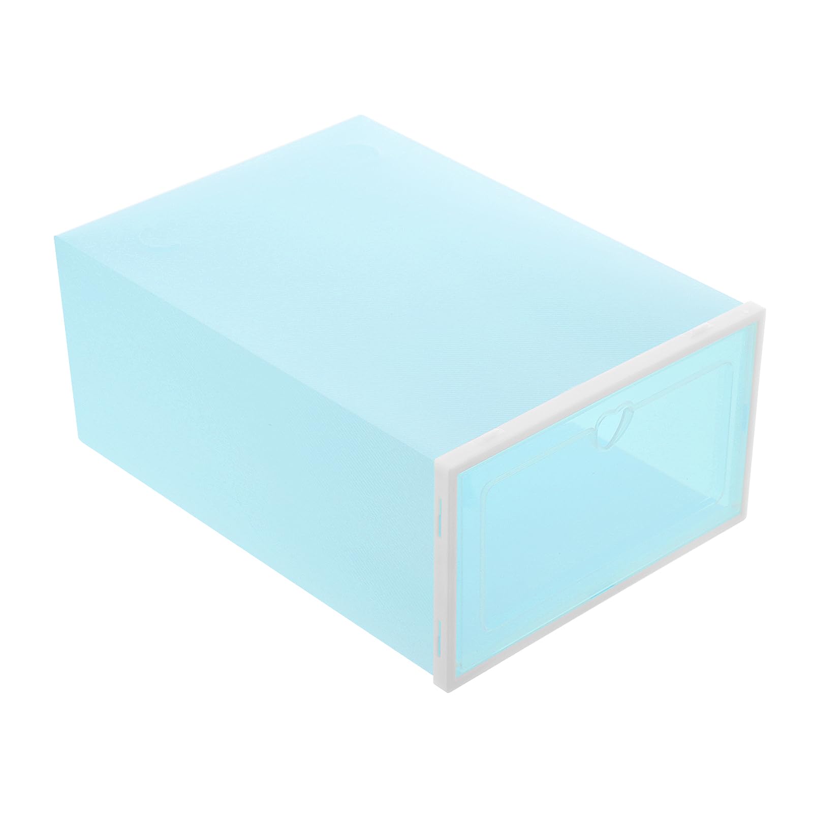 Scatola per scarpe, 20 pezzi, scatola per scarpe, scatola di plastica, trasparente, per scarpiere, camera da letto, guardaroba
