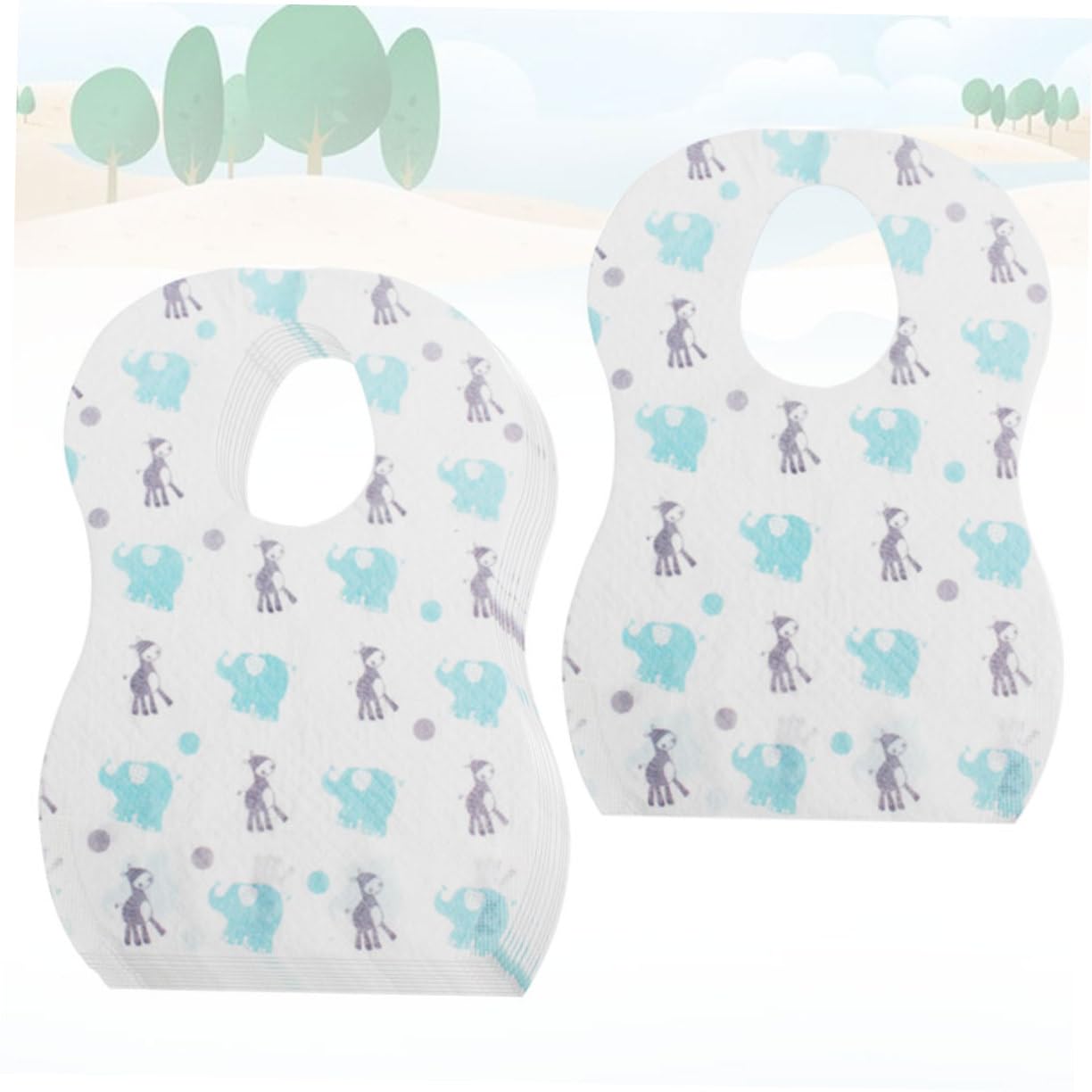 Toyvian 40 Pezzi Bavaglini Essenziali Per Il Viaggio Per I Più Piccoli Bavaglini Per Neonati Bavaglini Per Adulti Bavaglini Bandana Per Bambini Bavaglini Per Ragazzo Bavaglini Usa E Getta