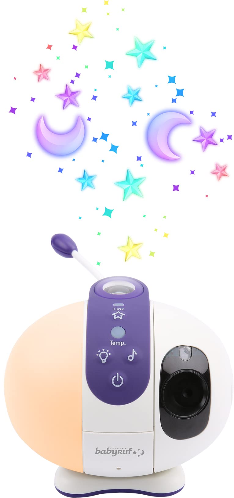 Babyruf BC2000 Babyphone avec caméra WiFi Full HD Image Transmission du Son Smartphone