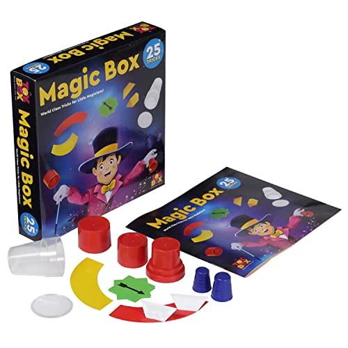 Image of Magic Box 25 Tricks for Kids Magic Tricks Party Game Fun Gag Toy, Present Birthday Toy for Boy, Girl, Multi Color
