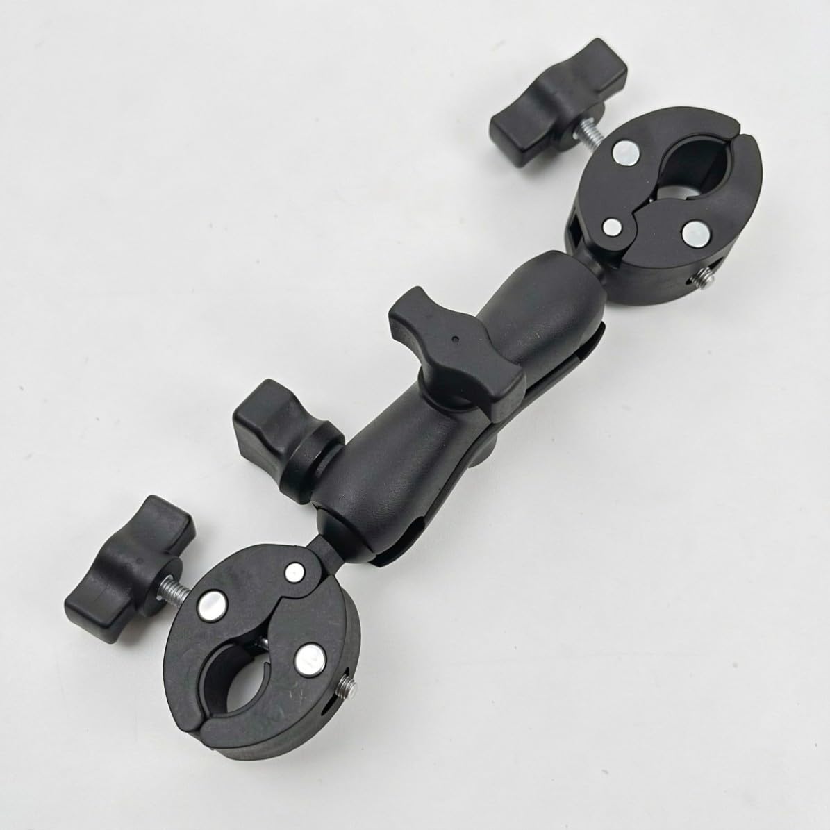 iplusmile 2 Pezzi Supporto Telefono Moto Morsetto, Testa a Sfera 25mm,