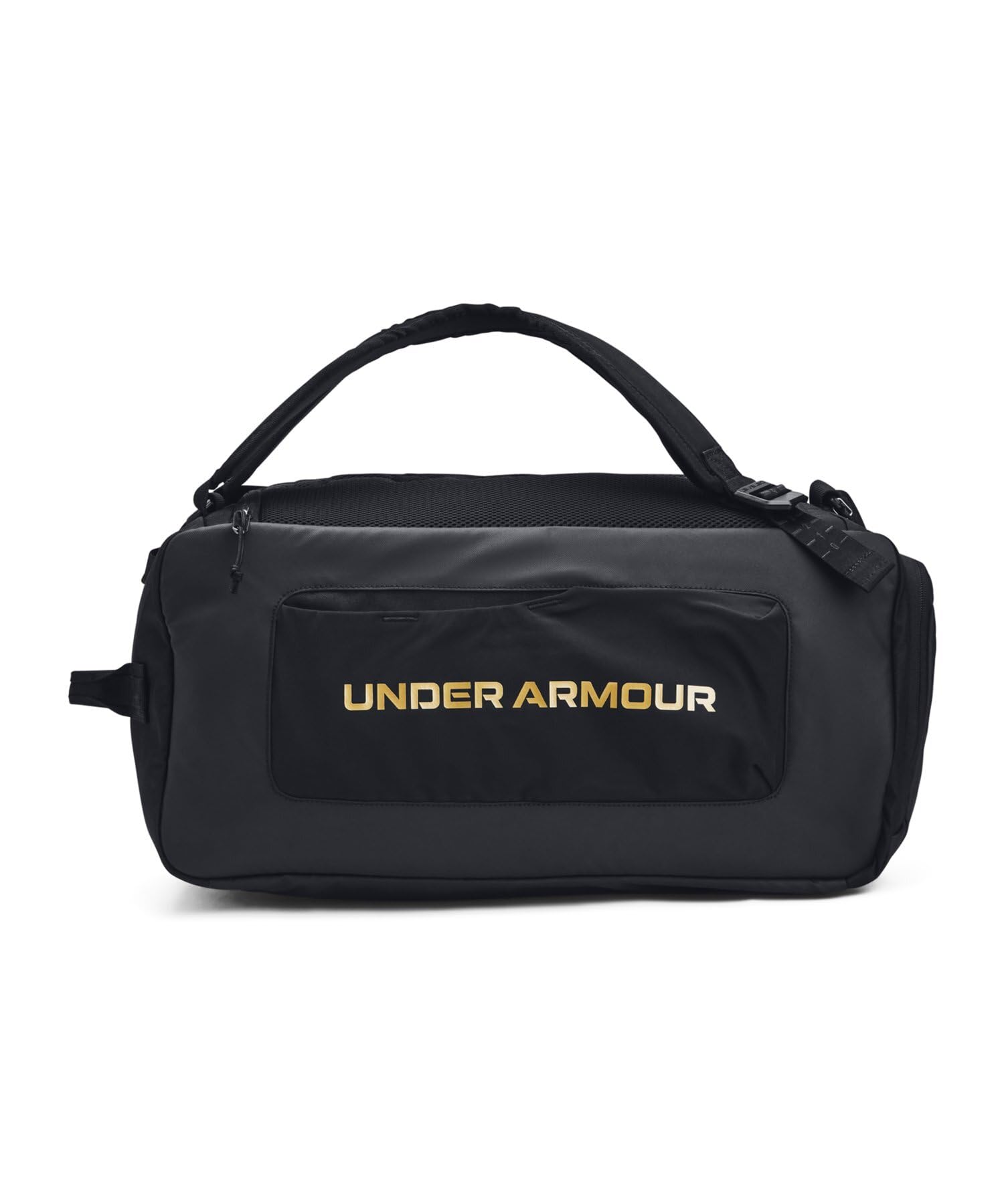 Under Armour Contain Duo Torby sportowe dla dorosłych, unisex, czarne, rozmiar S, Czarny / / Metaliczny Złoty, S