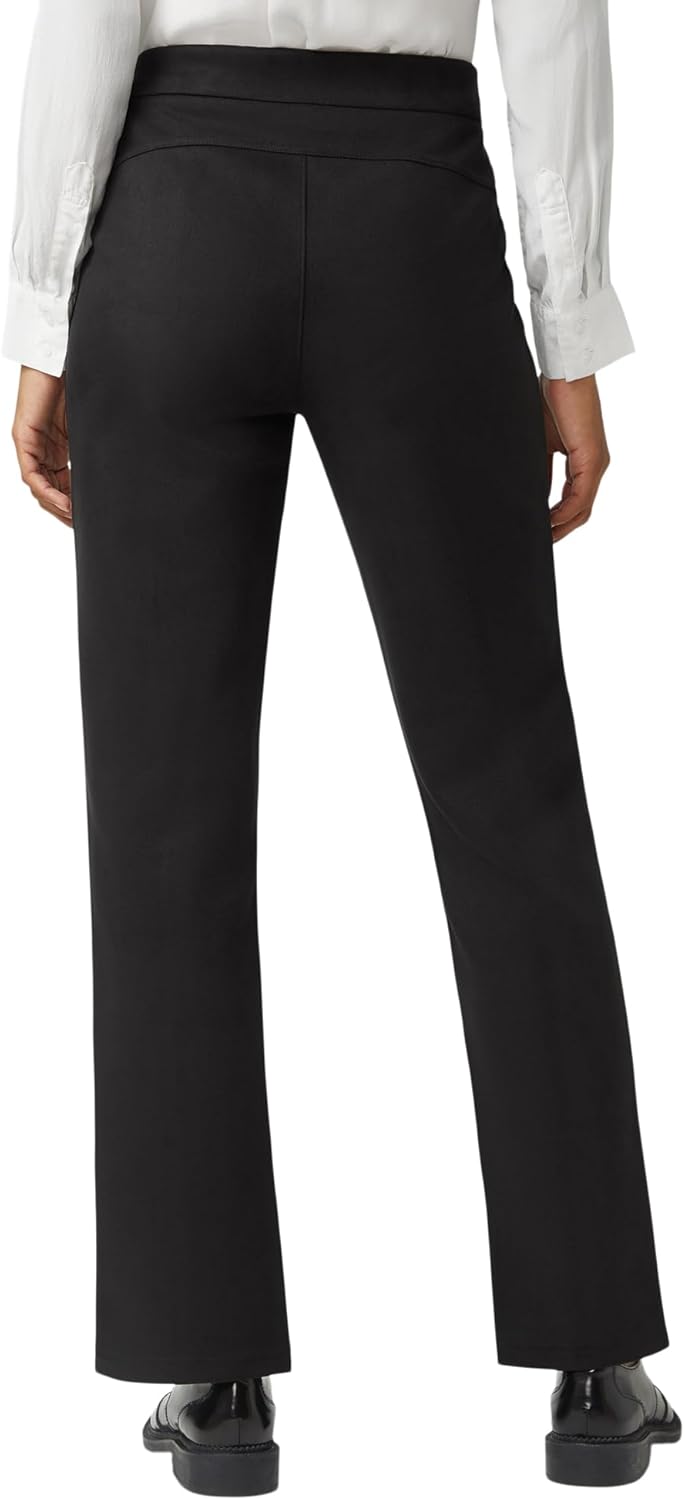 HUE Womens High Rise Suede Straight Legging - Image 2