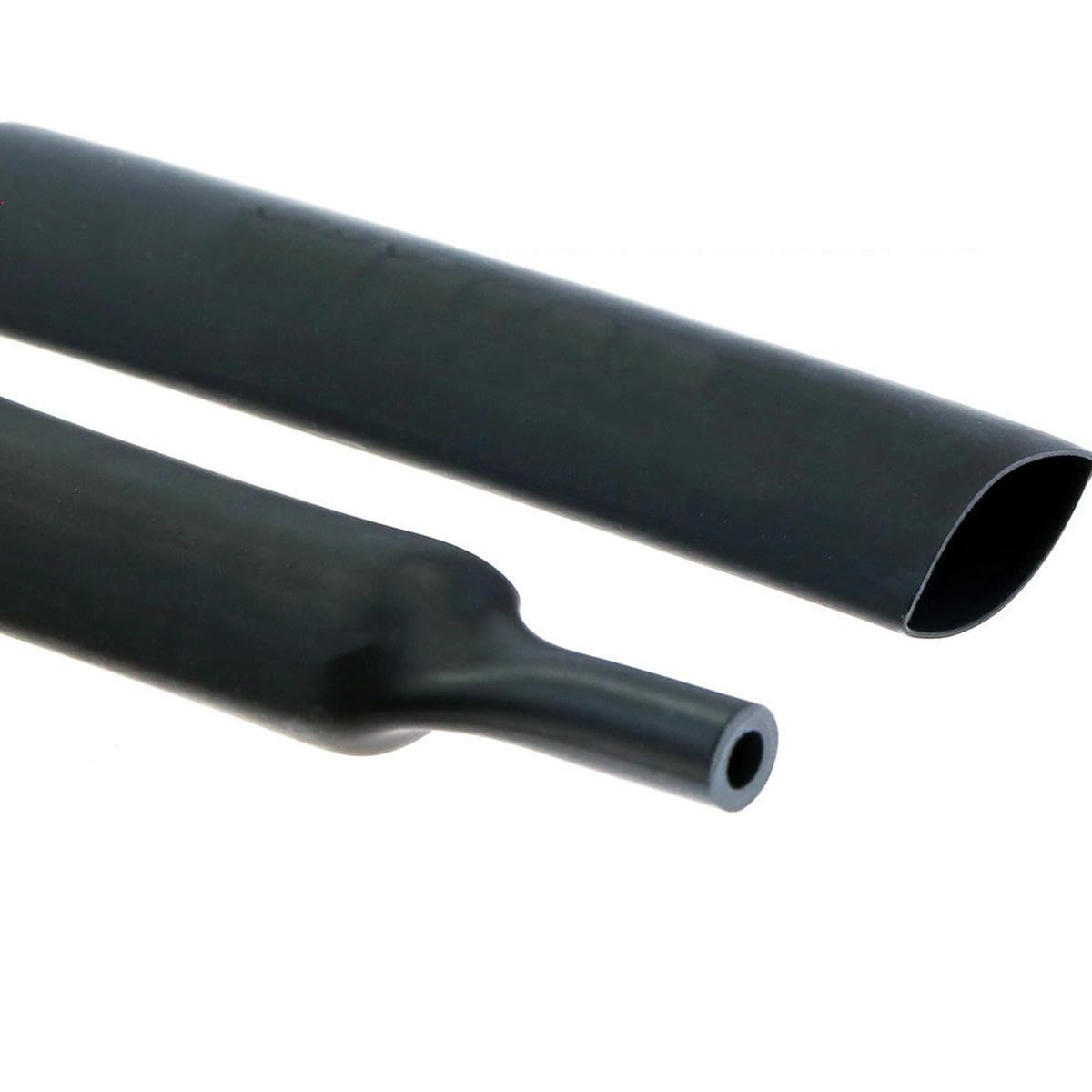 rétrécissement élevé4:1 Tube thermorétractable avec colle Tube à double paroi Diamètre 3/5/6/8/10/12 mmBoîtier de câble étanche épais-Jaune-52 mm-2 m