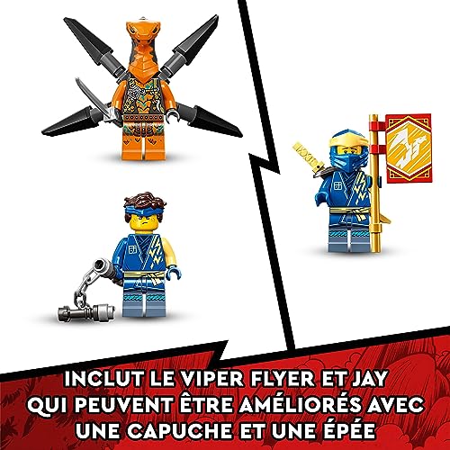LEGO Ninjago 71760 Le dragon du tonnerre de Jay - vue 6