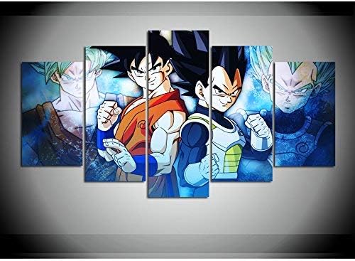 NATVVA 5 Pieces HD Print Canvas Painting Picture Poster Prints Wall Art Home Décor