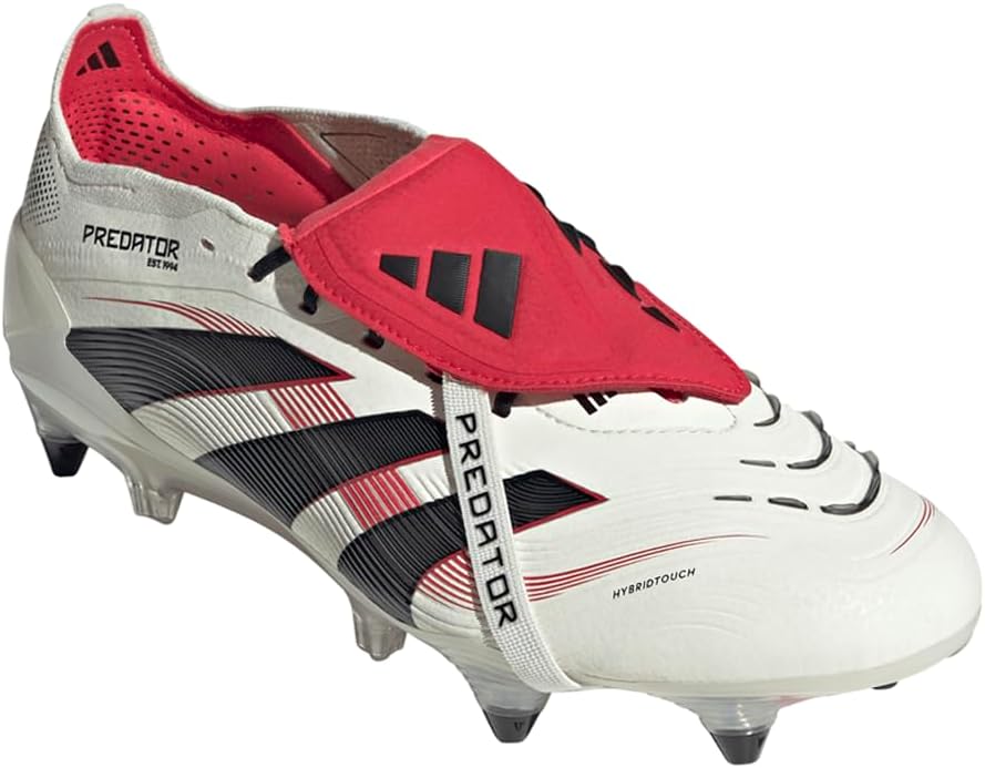 adidas Elite Fold-Over Tongue Soccer Cleats - Off White