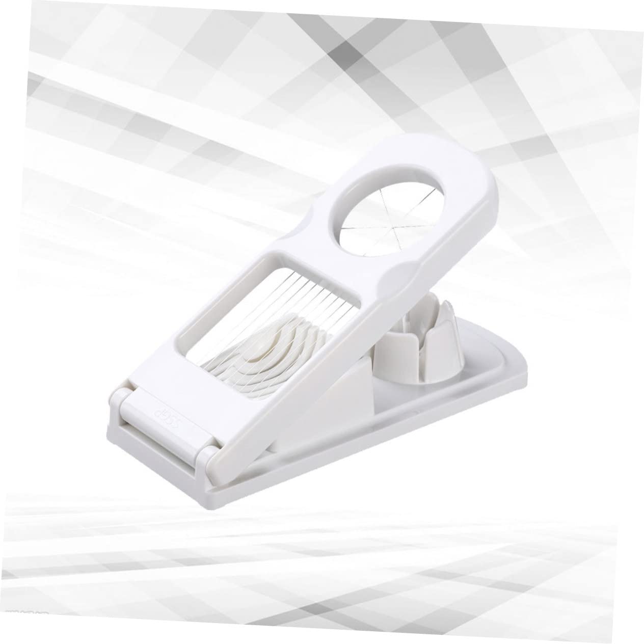 MUCKLILY Multifunctional Stainless Steel Egg Slicer Easy to Clean Egg Cutter for Sliced Boiled Essential Kitchen Tool for Home Restaurant Use