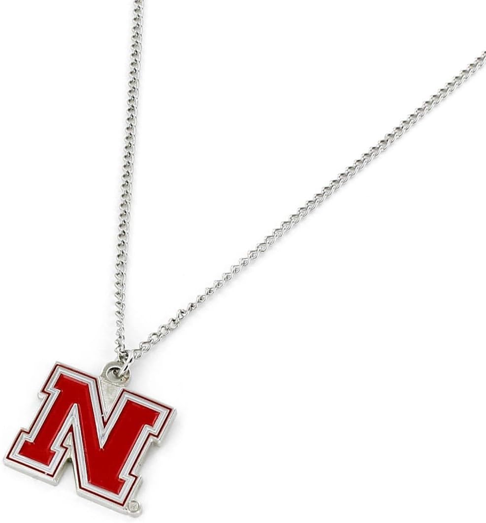 Aminco NCAA Nebraska Cornhuskers Team Logo Necklace