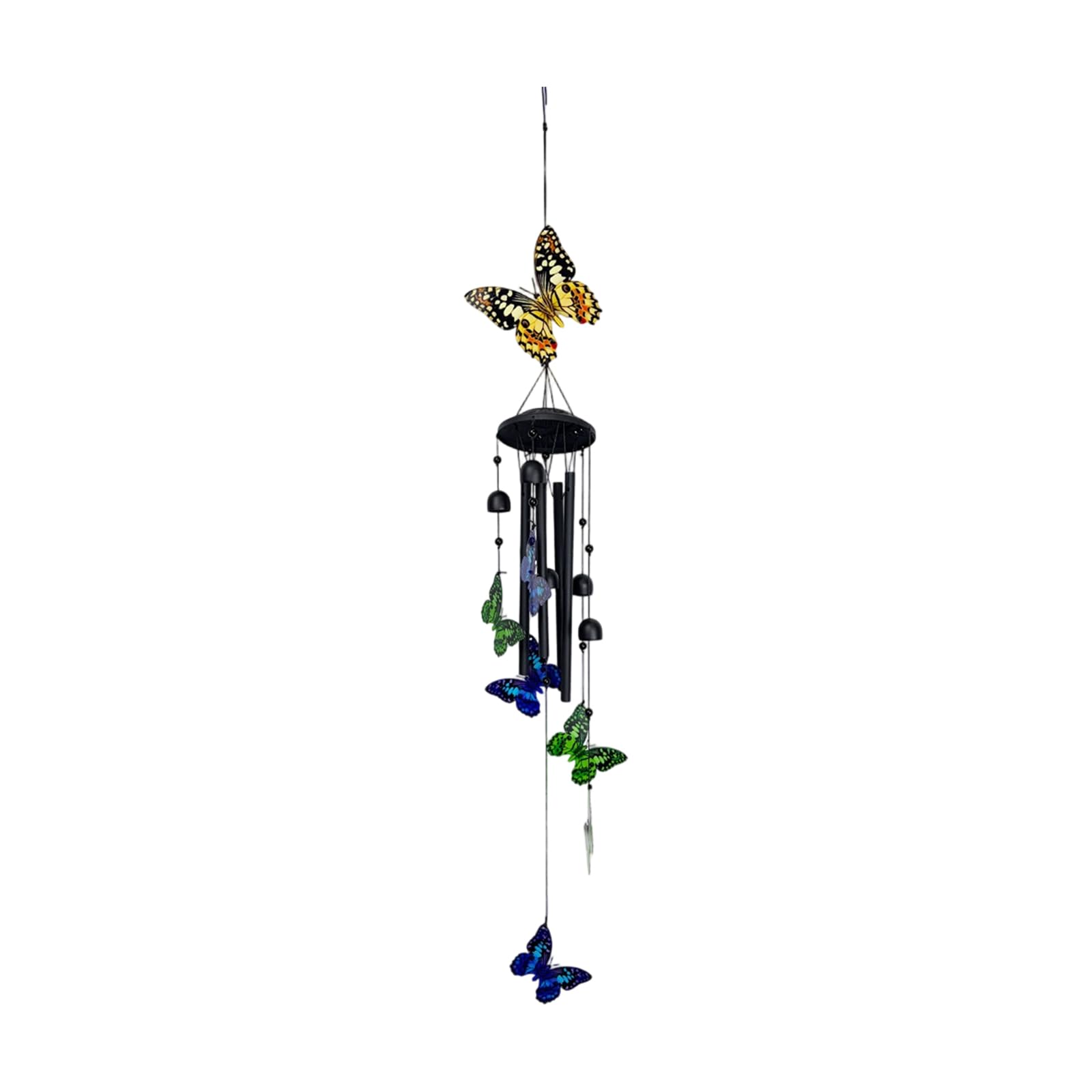 Mekalero Wind Chimes with Melodics Sound and Eye Catching Colorful Accent Decorative Hangings Ornament for Outdoor Outdoor Decorative Pendants