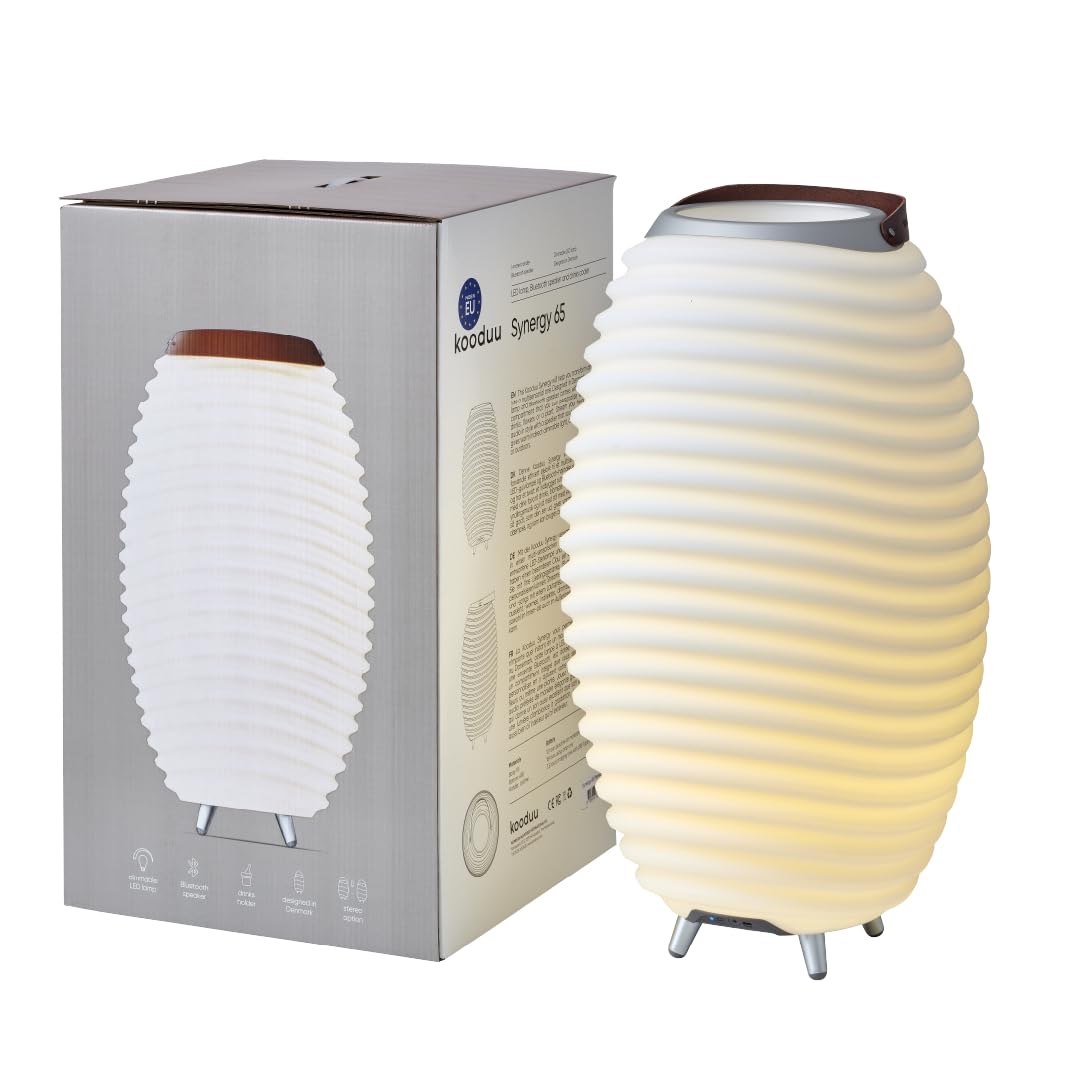 Kooduu Synergy 65 - Enceinte Bluetooth avec Lampe - Refroidisseur à Vin