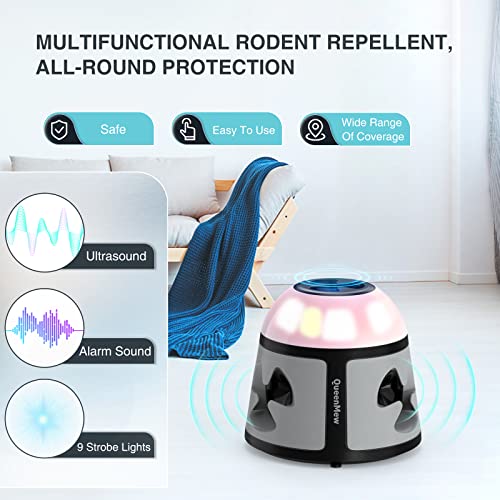Mice Repellent Plug-Ins, Ultrasonic Rodent Squirrels Repellent Indoor Pest Repeller, Mouse Deterrent Rat Control For House Attic Garage Rv #TOP1