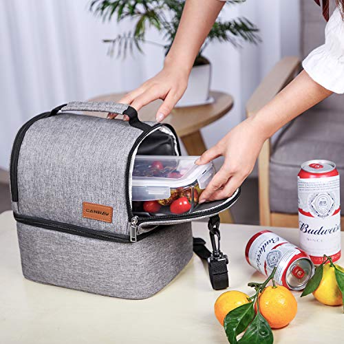 CANWAY Borsa Pranzo Impermeabile Borsa Termica