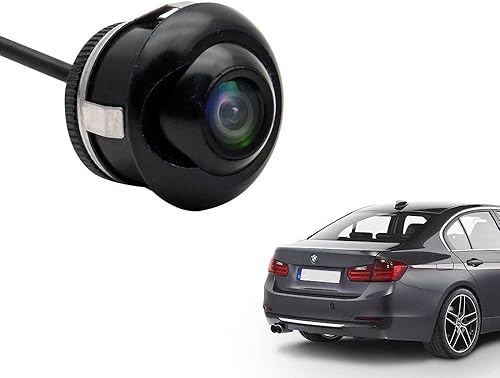 Cámara de respaldo de visión trasera para automóvil MASO impermeable 360° giratoria CCD HD cámara de marcha atrás para automóvil Vista trasera de