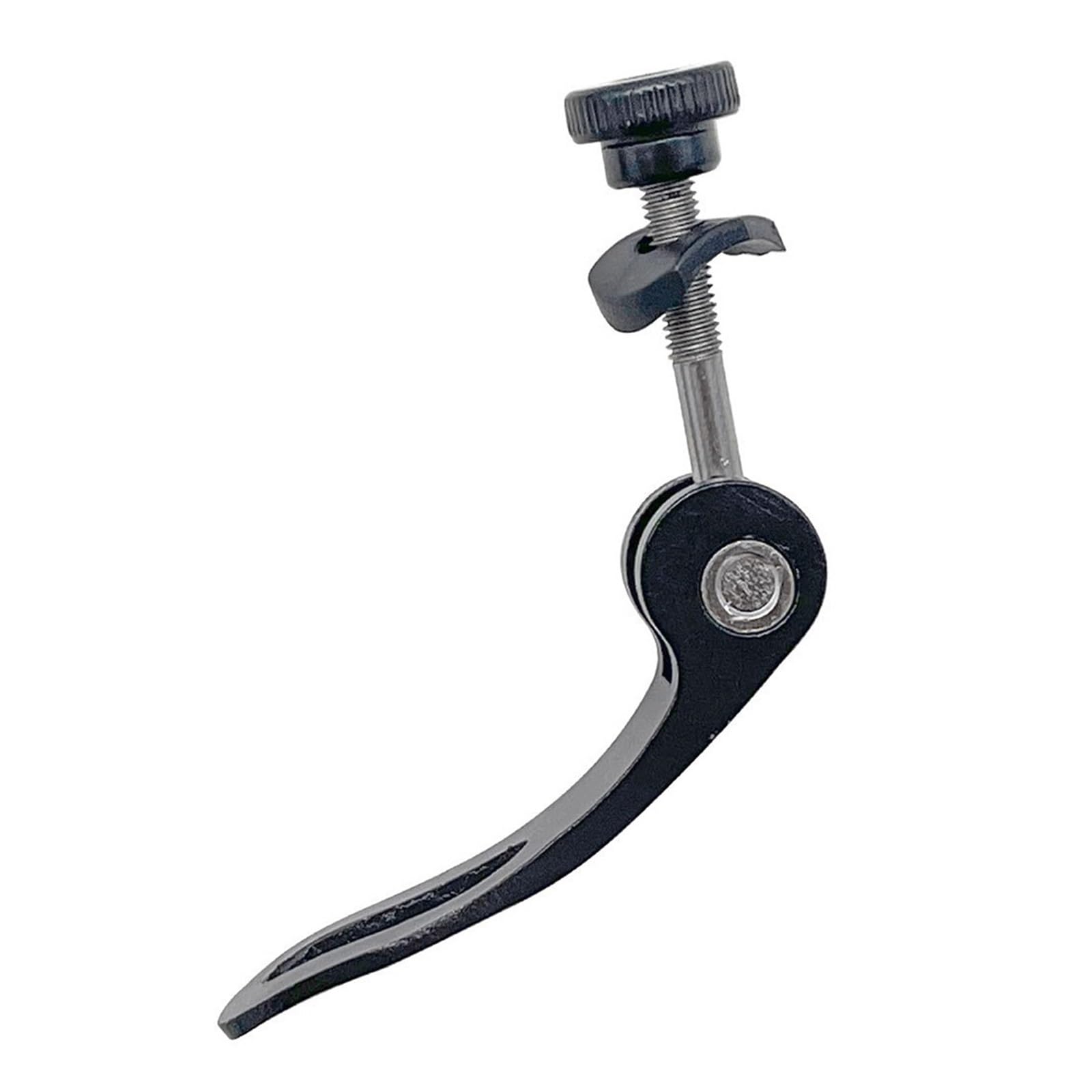 BPABDEITR Bike seat quick release lever, Bicycle Seat Quick Release Clamp Screw M5x32-60mm Aluminum Alloy Black(M5X32mm)