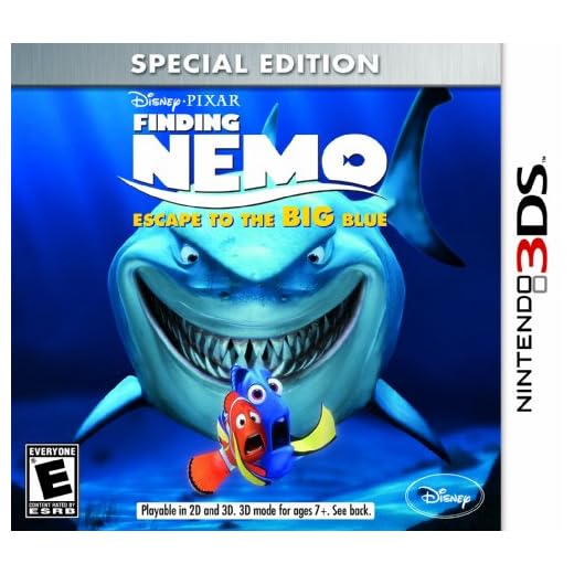 Finding Nemo: Escape to the Big Blue Special Edition - Nintendo 3DS